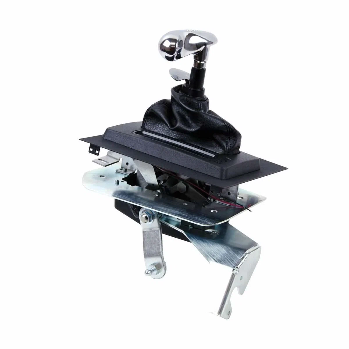 B&M 81002 - Automatic Ratchet Shifter - Hammer Console - Fits 1987-1993 Ford Mustang Console
